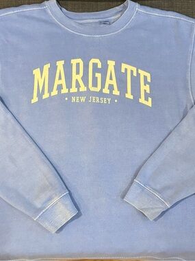 BLUE 84 Distressed Crewneck Sweatshirt